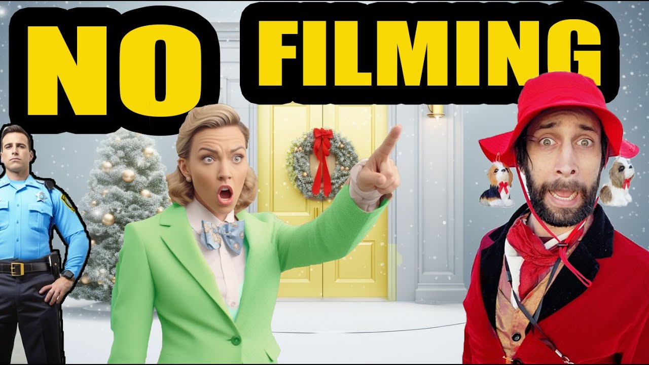 I Filmed Christmas Decorations and This Happened..