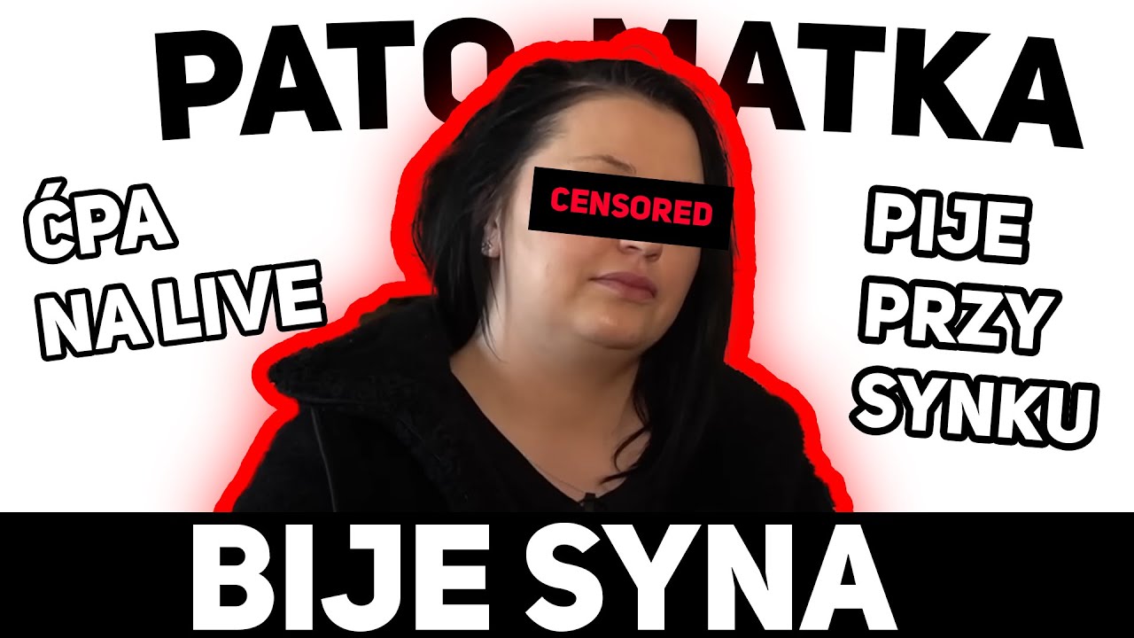 TIKTOKERKA BIJE SYNA (Ć*PIE I PIJE ALKOHOL NA LIVE)