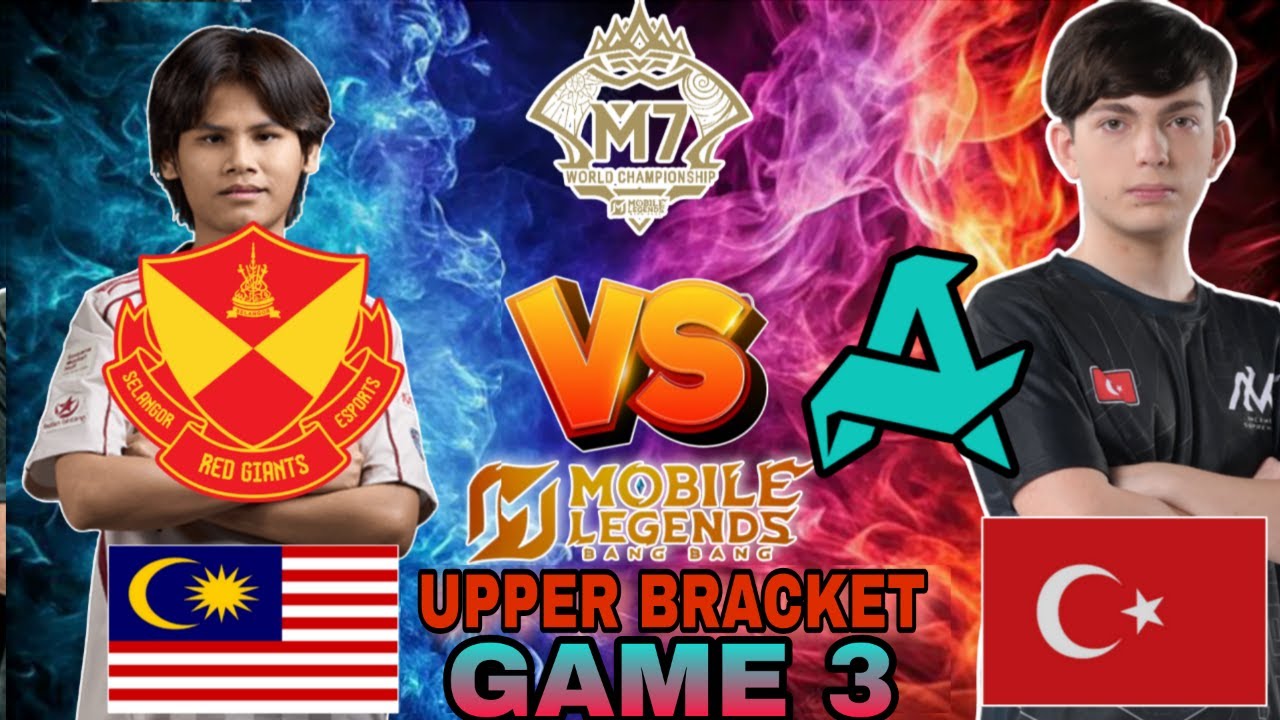 [GAME 3] SELANGOR RED GIANTS vs AURORA TURKEY | M7 KNOCKOUT STAGE | UPPER BRACKET | SRG vs AUR