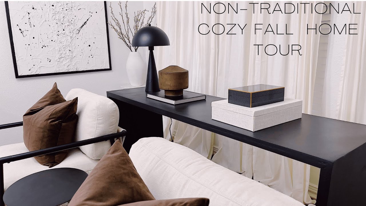 Home Decor 2023| Non-Traditional  Fall Home Tour