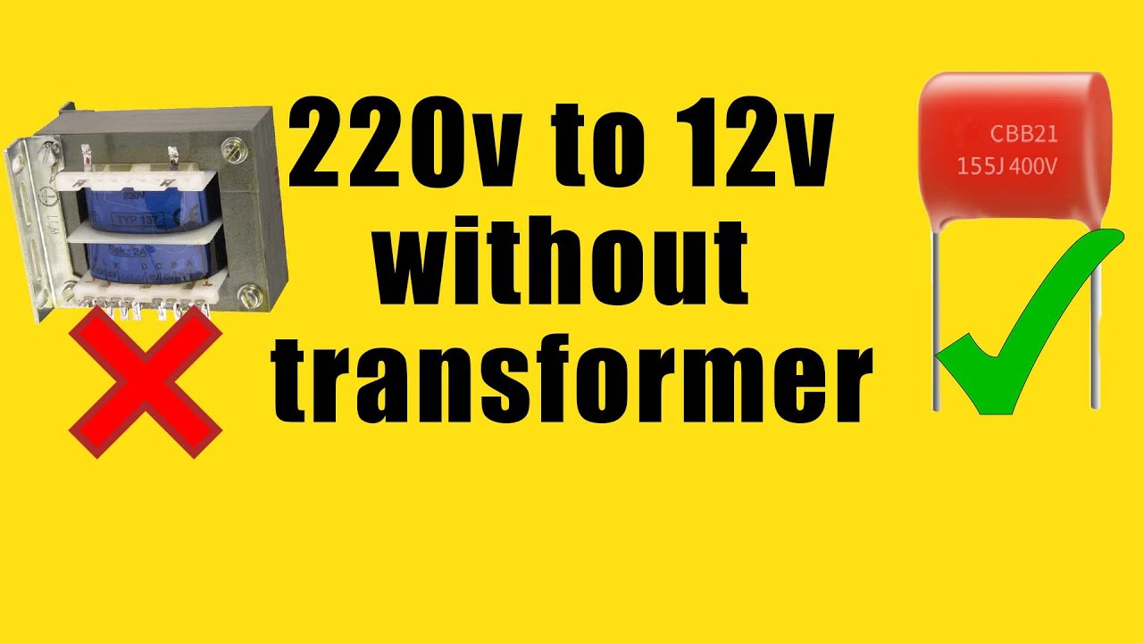 220v to 12v without transformer | 220v to 12v converter | 220 AC to 12 DC