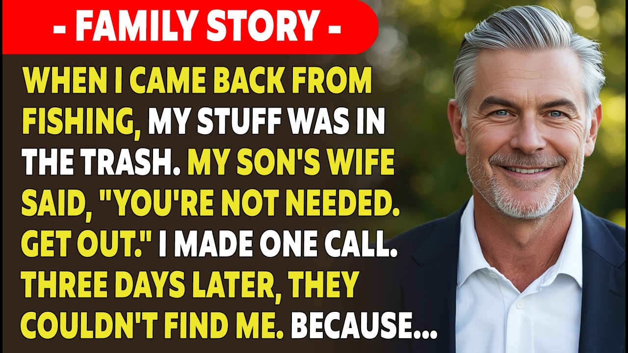 My Son And His Wife Kicked Me Out Of My Own House - Three Days Later They Couldn't Find Me