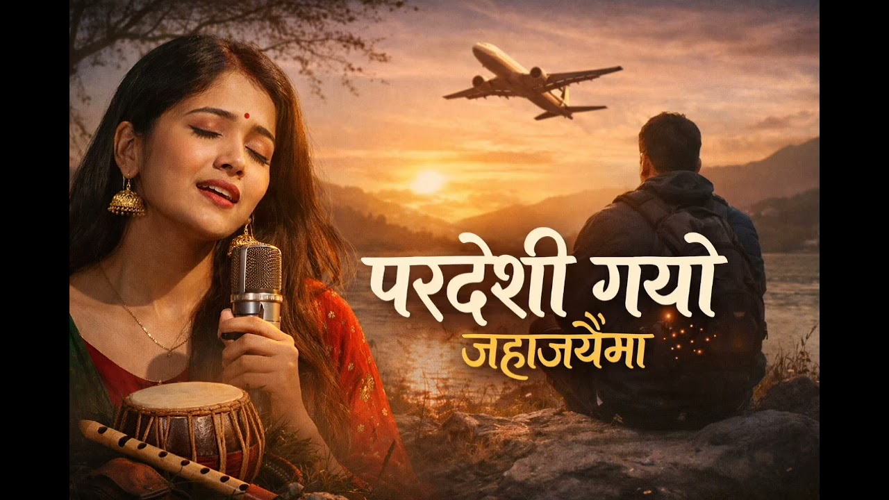“परदेशी गयो जहाजैमा – Emotional Nepali Folk Song |
