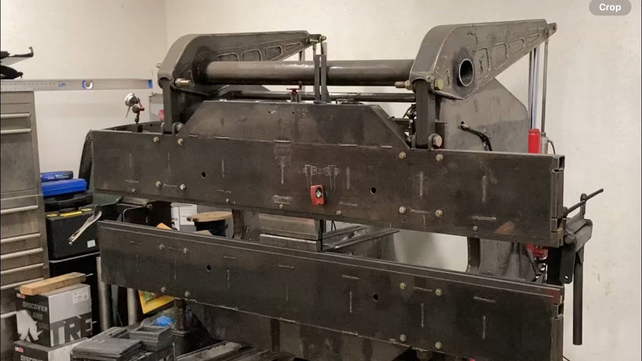 Home made press brake
