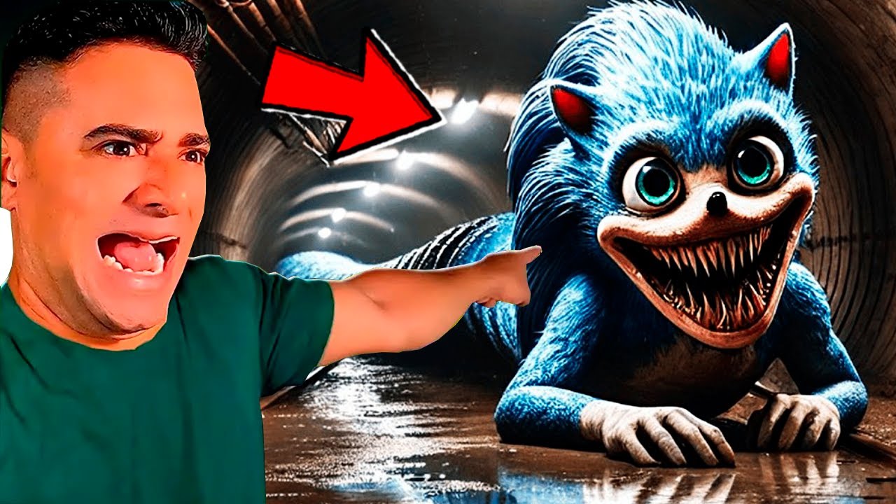 5 PERSONAGENS QUE VIROU MONSTRO NO YOUTUBE | SONIC HEAD EATER.EXE e...!!
