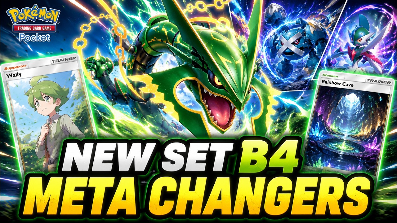 MEGA RAYQUAZA EX &Egrave; QUI! Tutte le CARTE RIVELATE del SET B4 | Pok&eacute;mon TCG Pocket