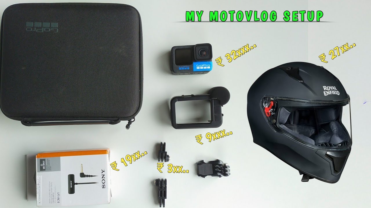 Best MotoVlogging Setup 2025 | Complete Guide for Beginners