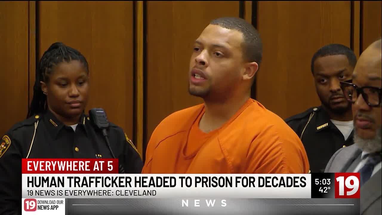 Cleveland man sentenced to more than 3 decades in prison for sex trafficking