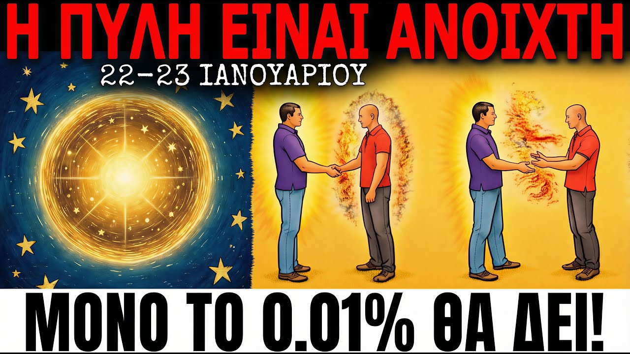 🚨 Πύλη Νέας Σελήνης + Ιανουαριανό Ηλιοστάσιο: 7 επιδράσεις για Εκλεκτούς (22–23 Ιαν.)
