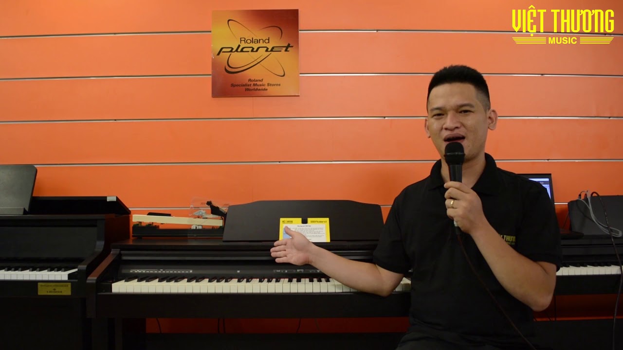 Giới thiệu và demo đàn piano điện Roland RP-30