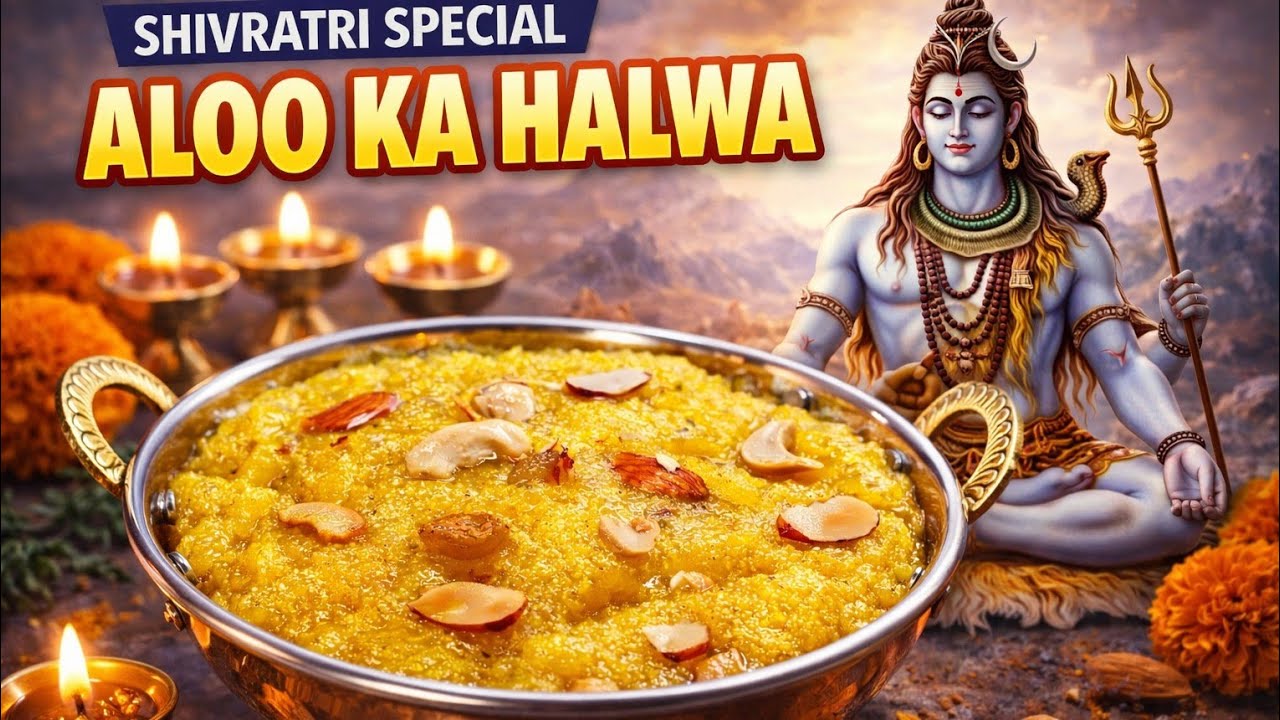 Shivratri Special Aloo Ka Halwa | Vrat Wala Aloo Halwa Recipe | Aloo ka halwa | Easy & Tasty #viral