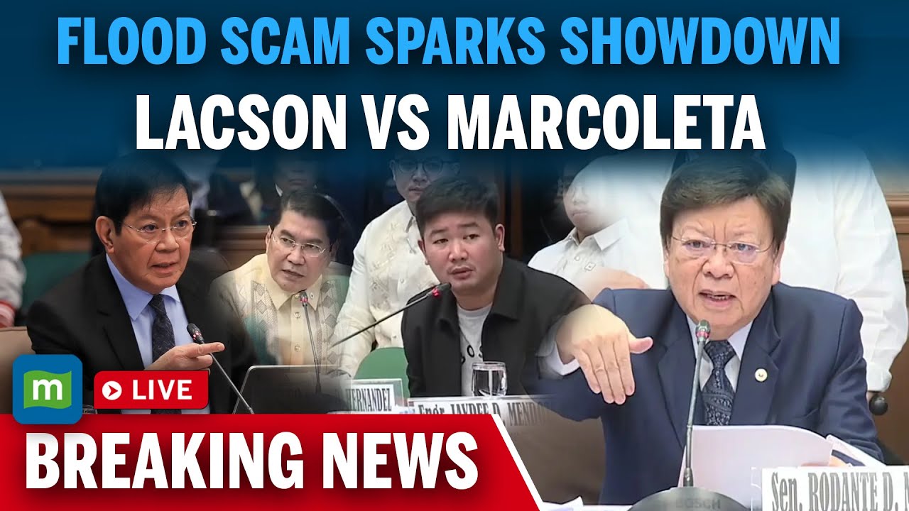 Philippines Senate Hearing LIVE:Lacson Vs Marcoleta On Flood Control Scam I Blue Ribbon Committee