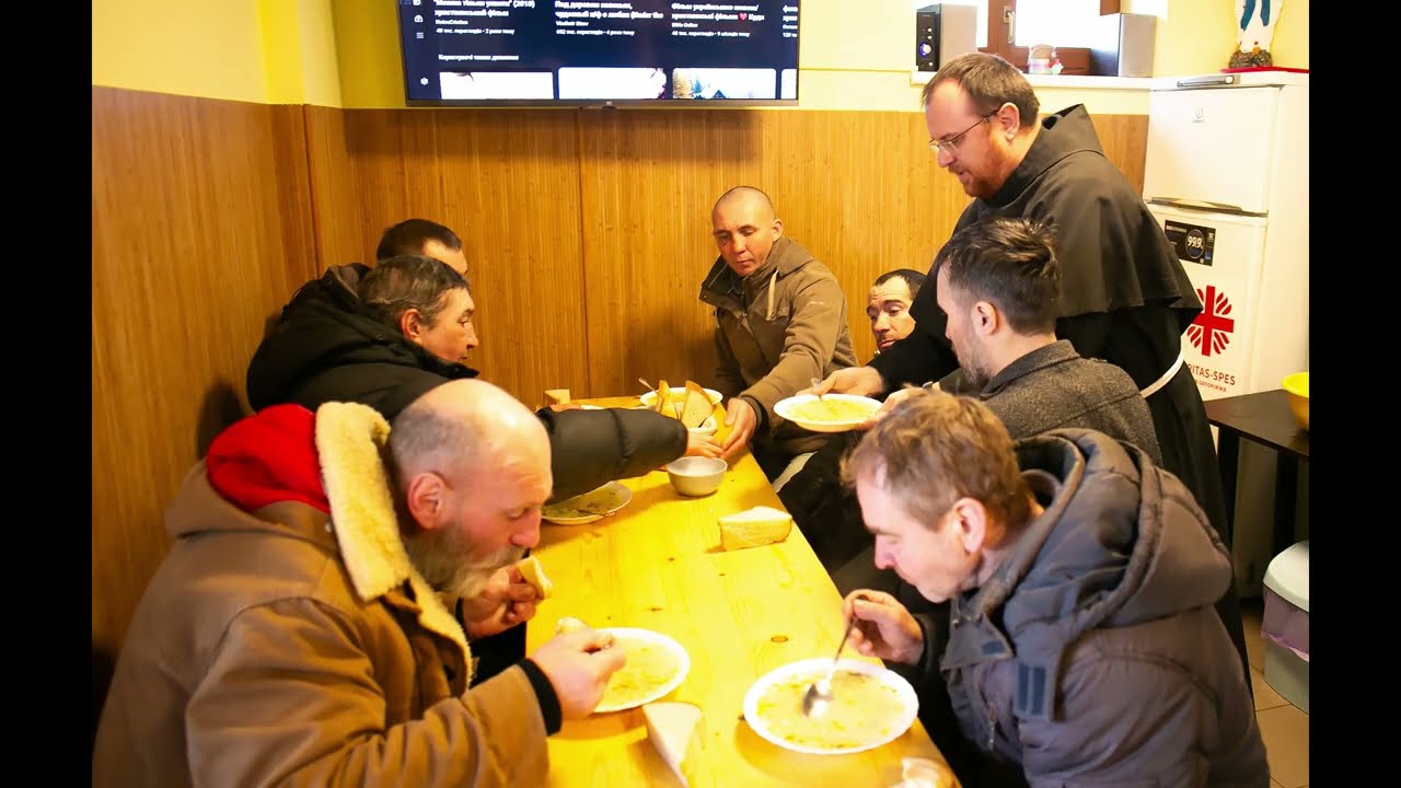 Монастир святого Максиміліана Кольбе,  орден францисканців,  22 лютого 2024 року, Кременчук