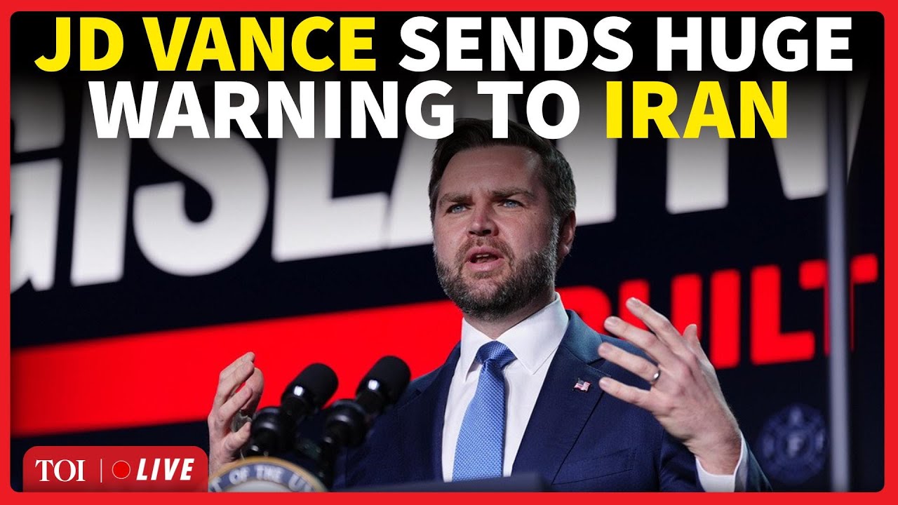 Trump's VP JD Vance Pays Tribute To Fallen Soldiers; Sends Huge Message To Iran | Watch