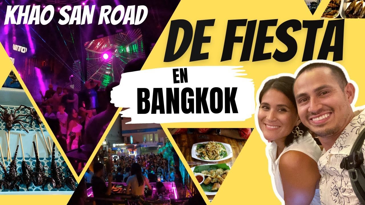 Así es la Calle MÁS FAMOSA y FIESTERA de BANGKOK 🇹🇭 | Tailandia  Ep.2