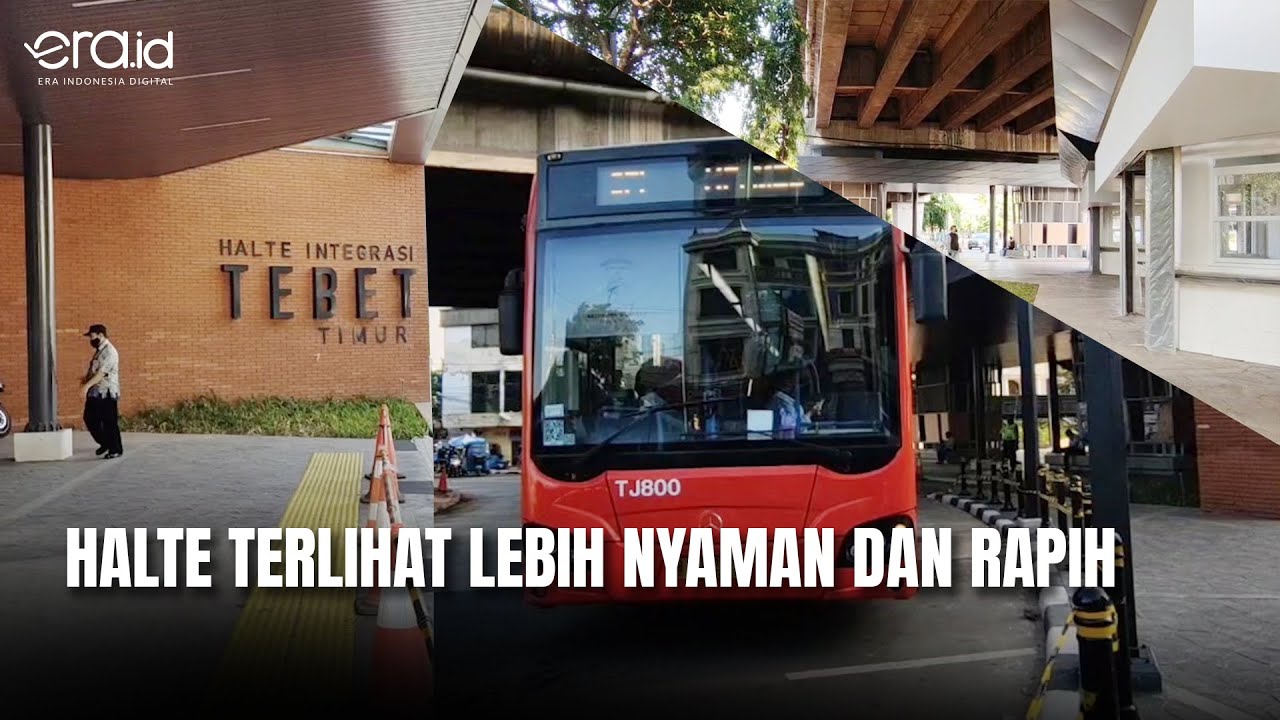 Melihat Lebih Dekat Halte Integrasi Tebet