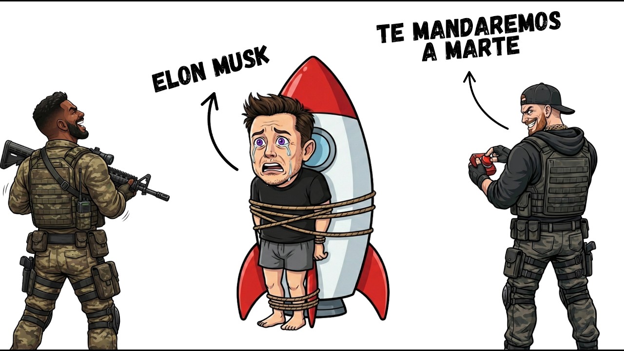 &iquest;Podr&iacute;an 20 Mercenarios de Elite Capturar a Elon Musk?