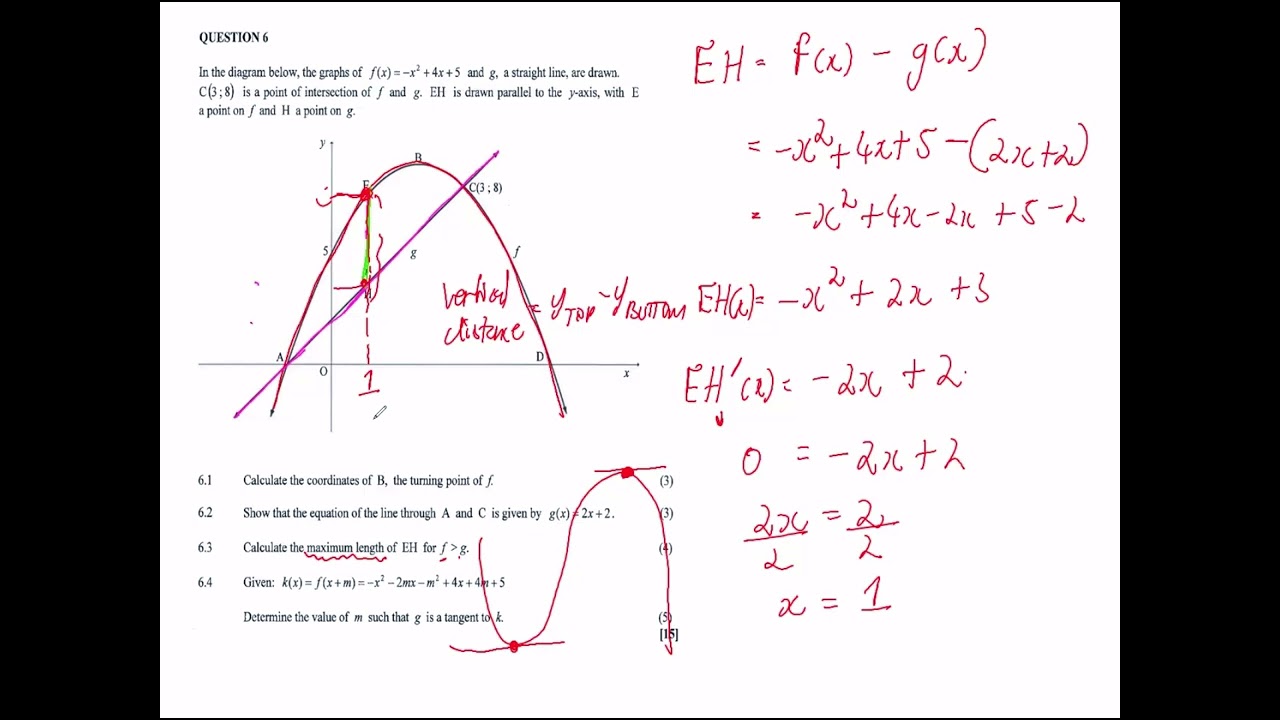 Q6 NOV 2024 MATHS P1 | GRADE 12