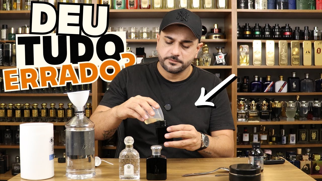 FAÇA SEU PRÓPRIO PERFUME CONTRATIPO DE IMPORTADO EM CASA! #perfumesimportados