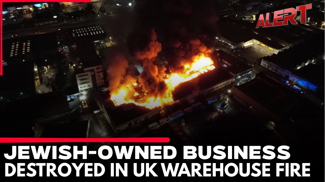 Massive &pound;3 Million Jewish London Factory Fire as Firefighters Battle Huge Blaze! | London Fire