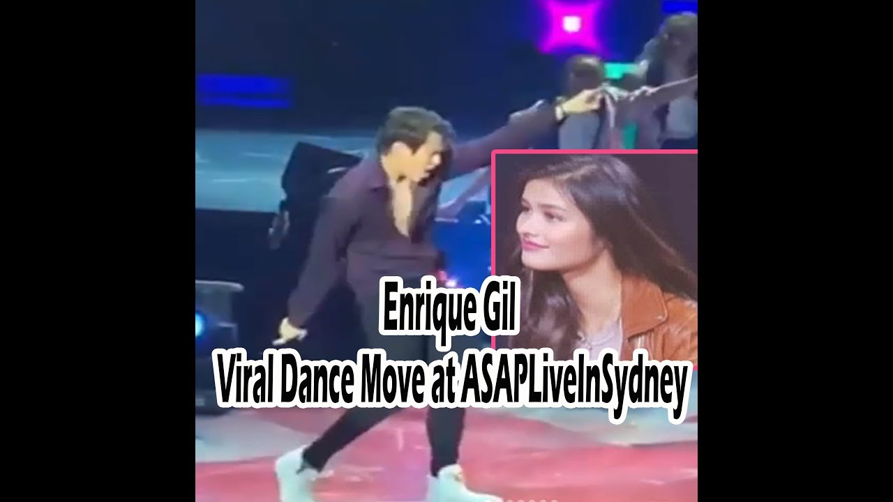 #EnriqueGil  Viral Dance Move at #ASAPLiveInSydney