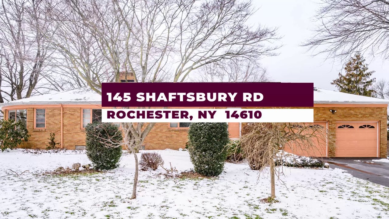 145 Shaftsbury Road, Rochester, NY  14610 - Video Tour by R3D Media