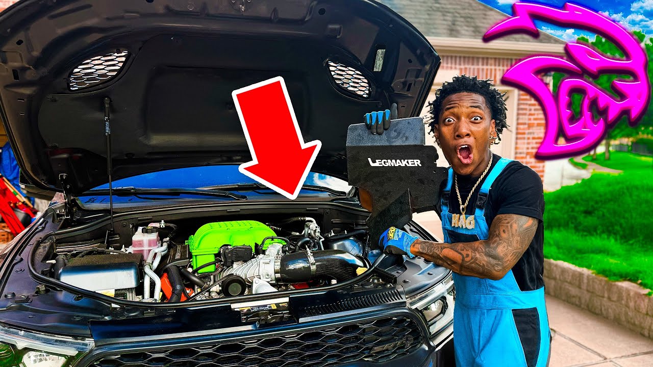 I INSTALLED A LEGMAKER INTAKE ON MY HELLCAT DURANGO!