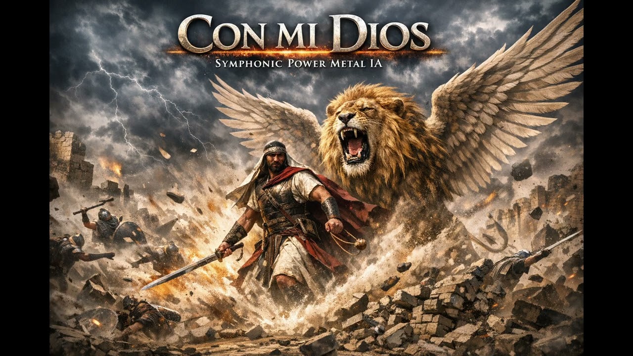 Con mi Dios (Jesús Adrian Romero) - Symphonic Power Metal Cover IA