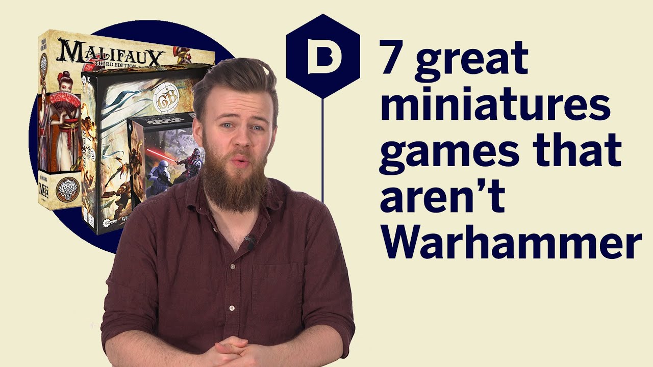 7 Great miniatures games that aren't WARHAMMER