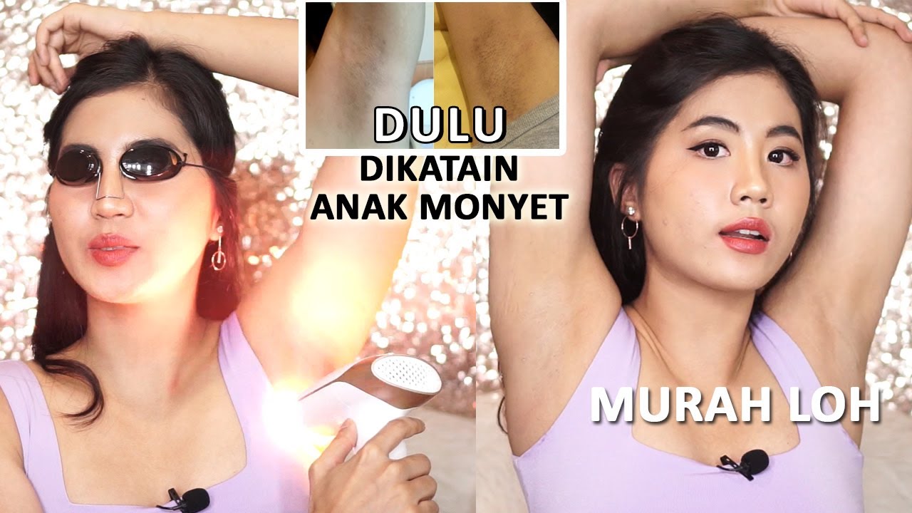 ALAT PENGHILANG BULU PERMANEN AMPUH BANGET! tinggal treatment di rumah aja guys hemat banget gilaaaa