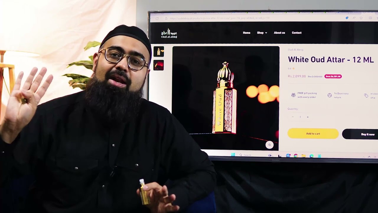 Special White Oud Attar