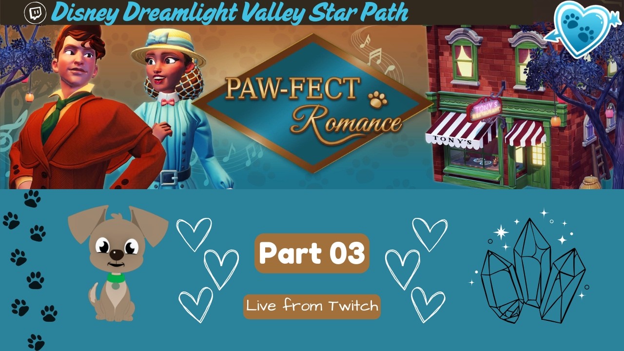 Pawfect Romance Star Path PART 3 | Dreamlight Valley