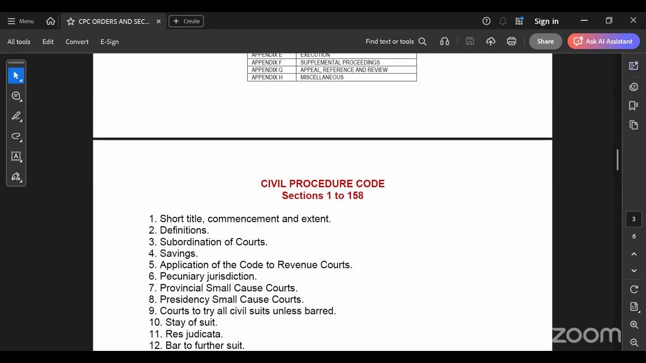 CIVIL PROCEDURE CODE INTRODUCTION 2026