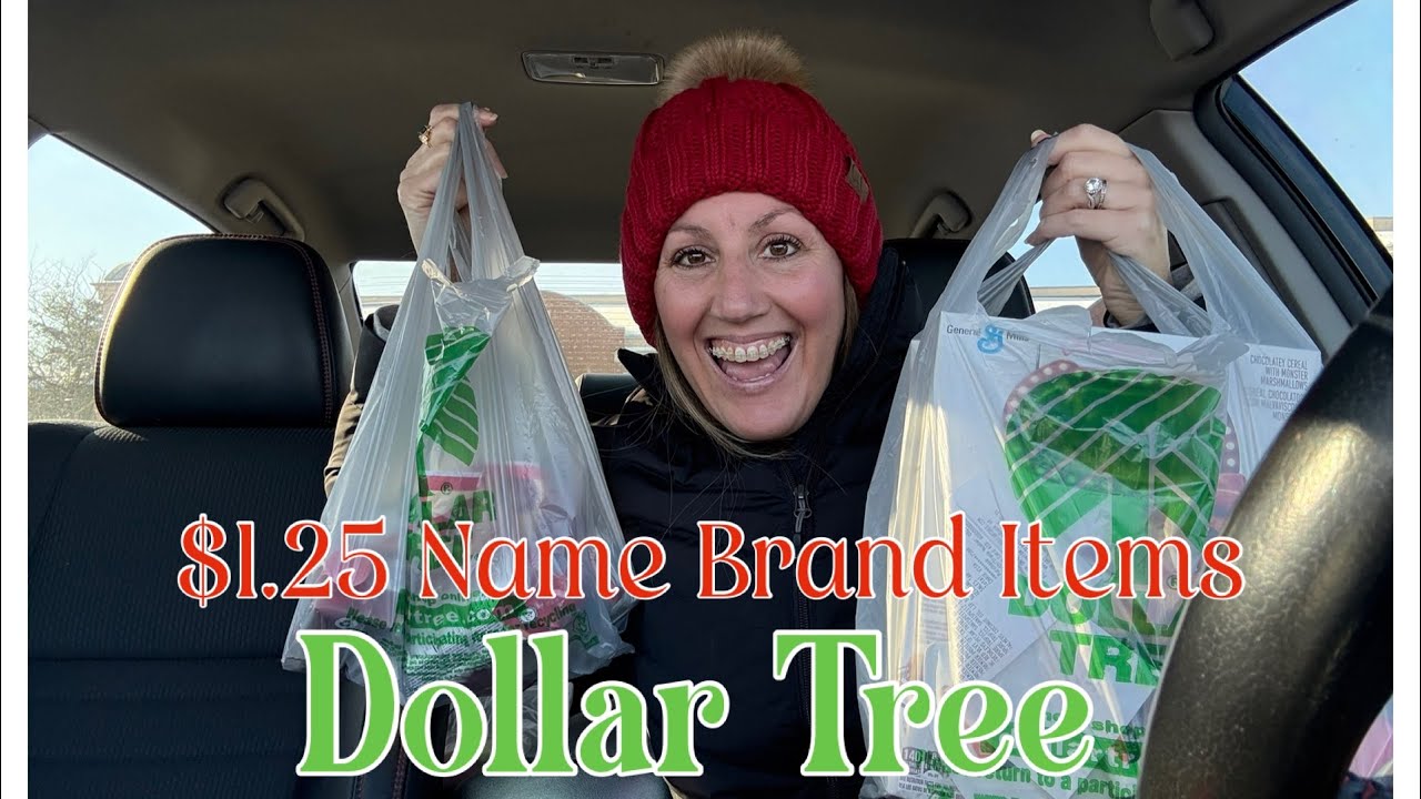 DOLLAR TREE HAUL | Huge Name Brand Items For ONLY $1.25!