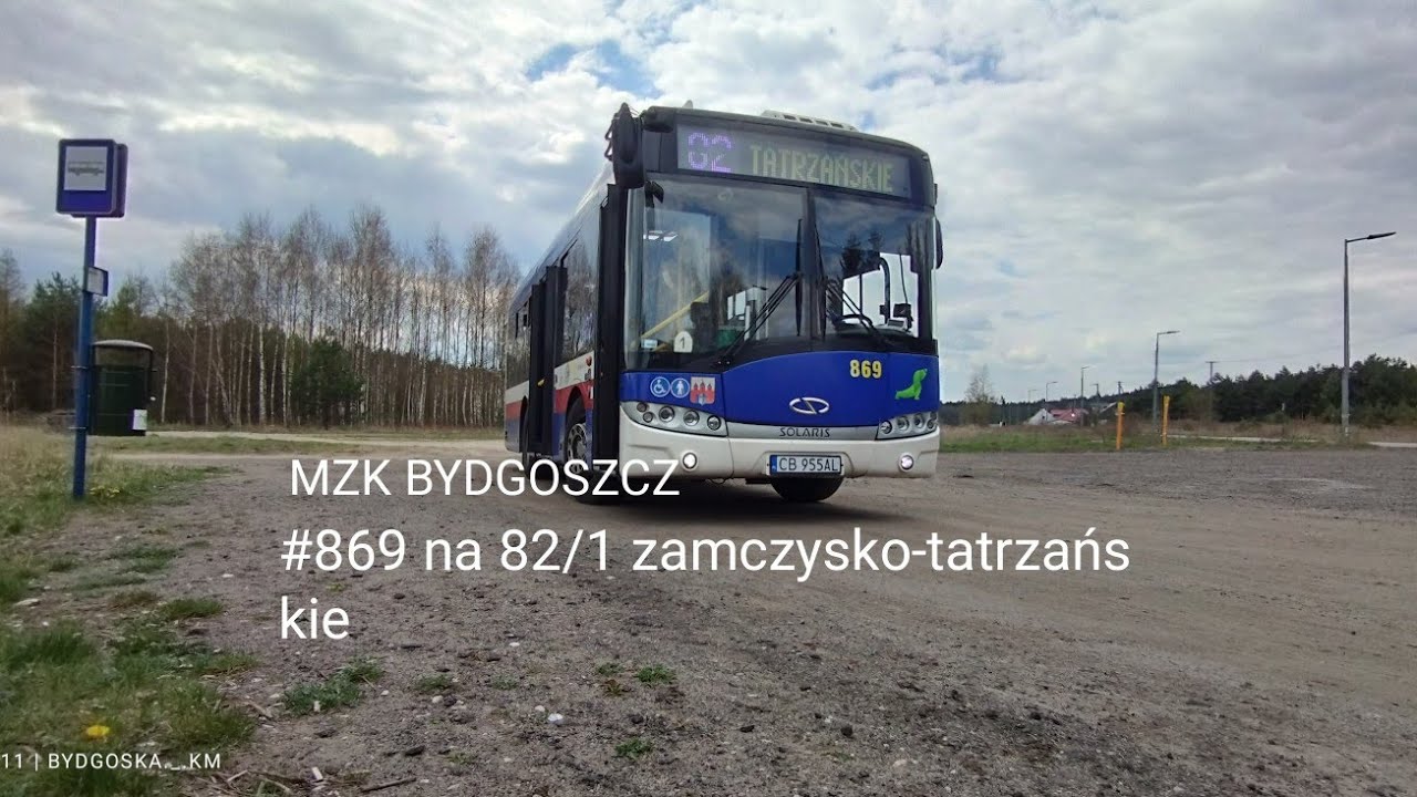 MZK BYDGOSZCZ #869 Linia:82 zamczysko-tatrzańskie