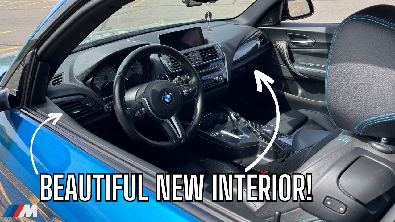 How to Improve Your BMW's Interior (Beautiful Carbon Fiber Upgrade)
