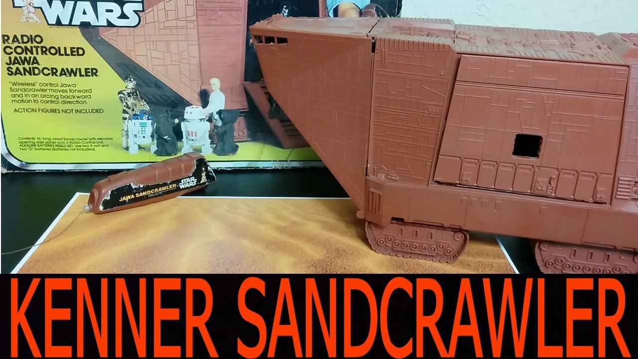 RETRO-WED: VINTAGE KENNER SANDCRAWLER STAR WARS REVIEW AND COMPARISONS
