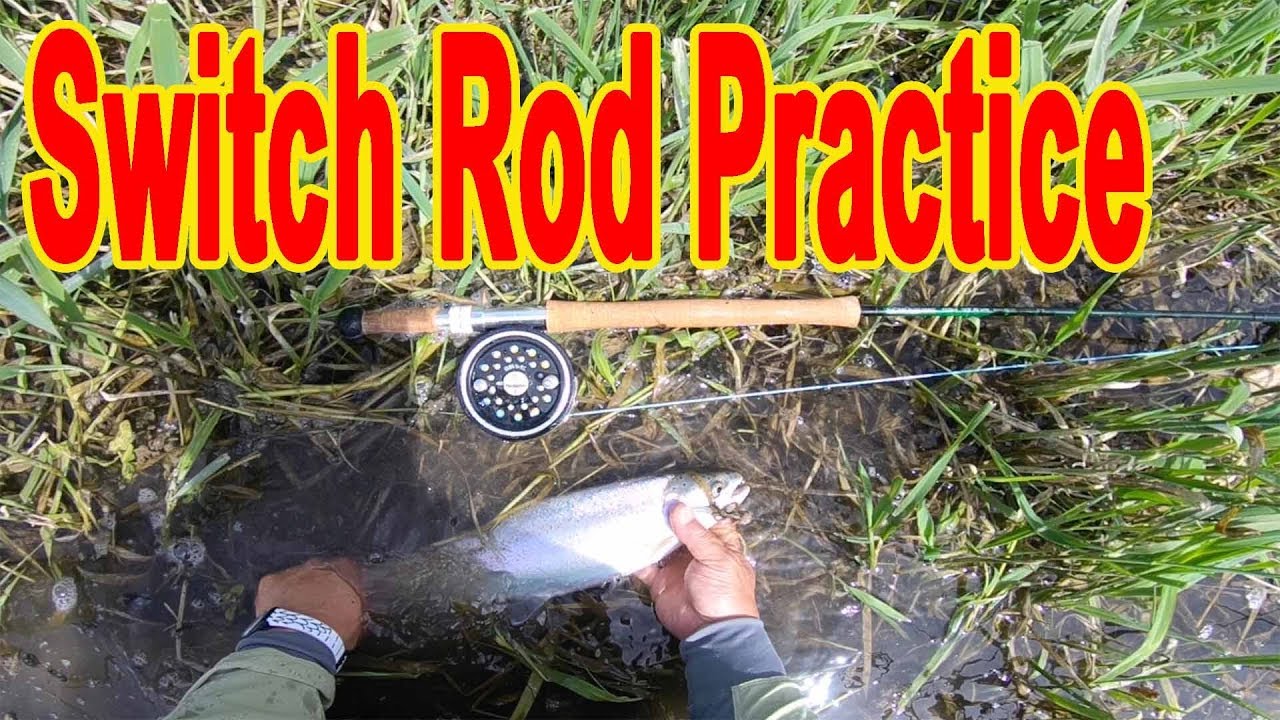 My First Switch Rod Casting Practice