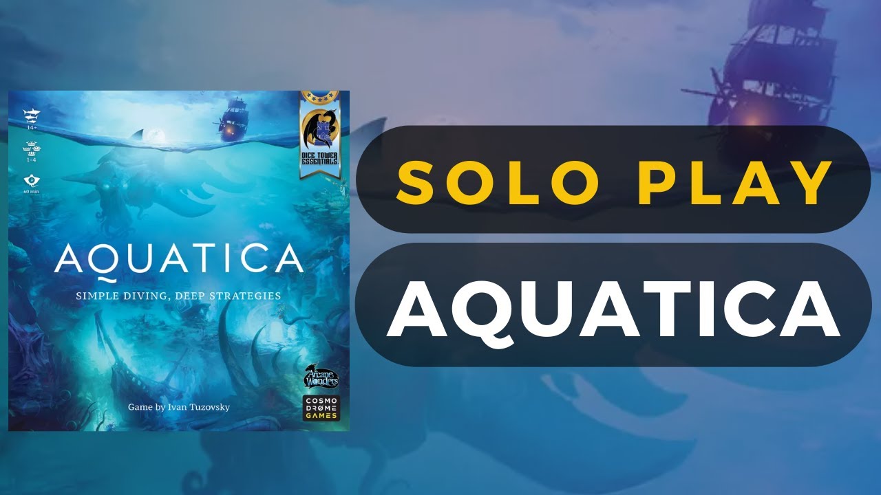 Настольная игра Aquatica &mdash; полное одиночное прохождение | DaniCha