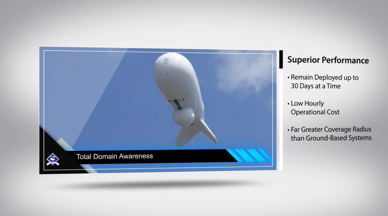 TCOM 74M Strategic Class Aerostat Informational Video