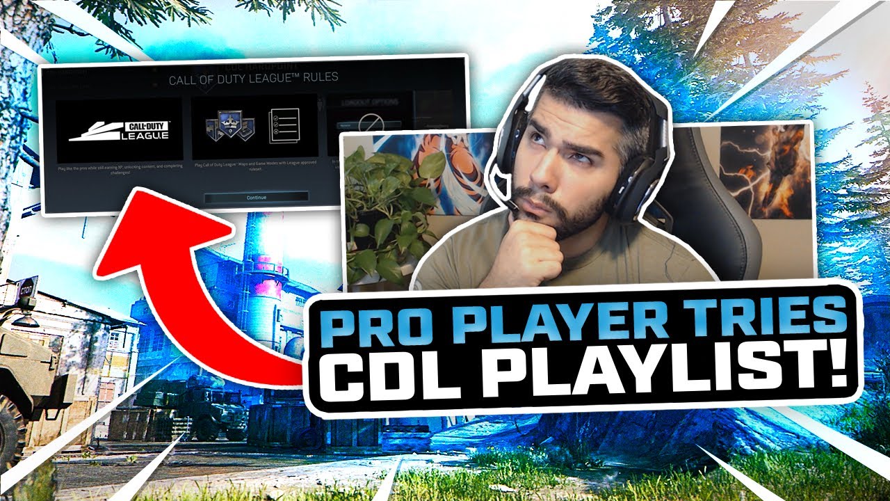 Pro Player tries the CDL Playlist (Modern Warfare)
