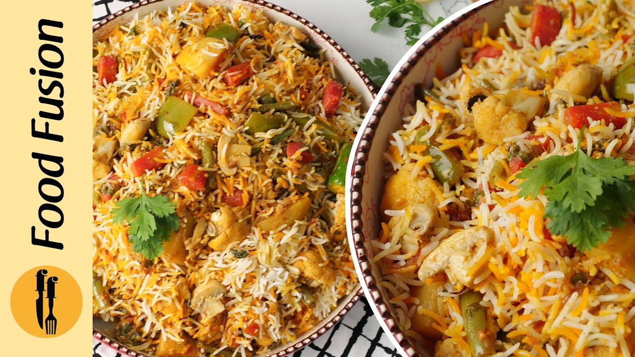 Quick Veg Dum Biryani Recipe By Food Fusion (Ramazan Special 2022)