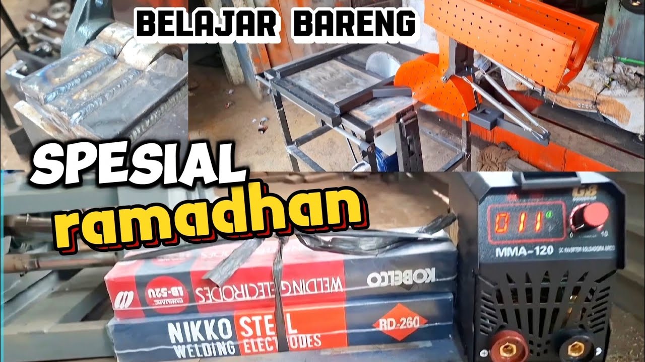 Spesial ramadhan 🙏belajar bareng GB 120 A dalam pembuatan mesin potong daging /tulang