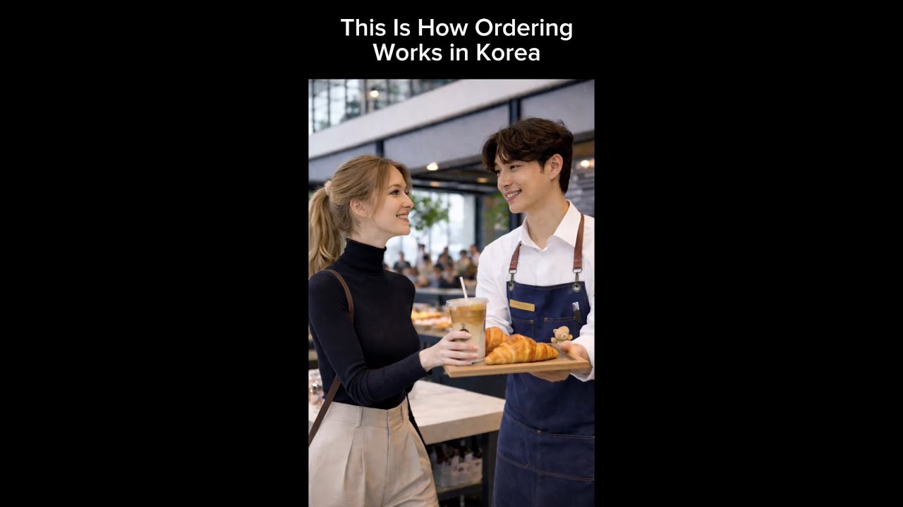 Real words people use when ordering in Korea #OrderingInKorea