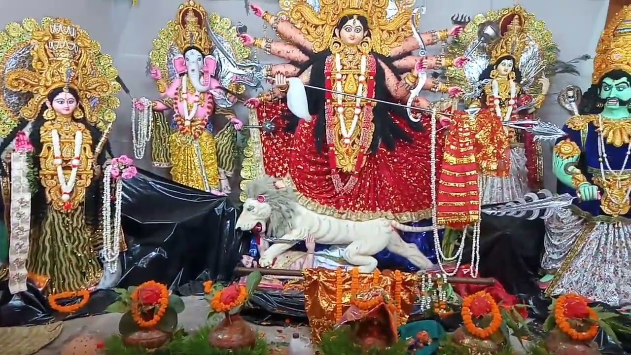 Durga Puja video Darbhanga Bihar