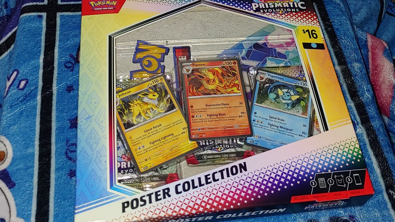 Sold a Charizard for 2 prismatic poster boxes (4k no music)