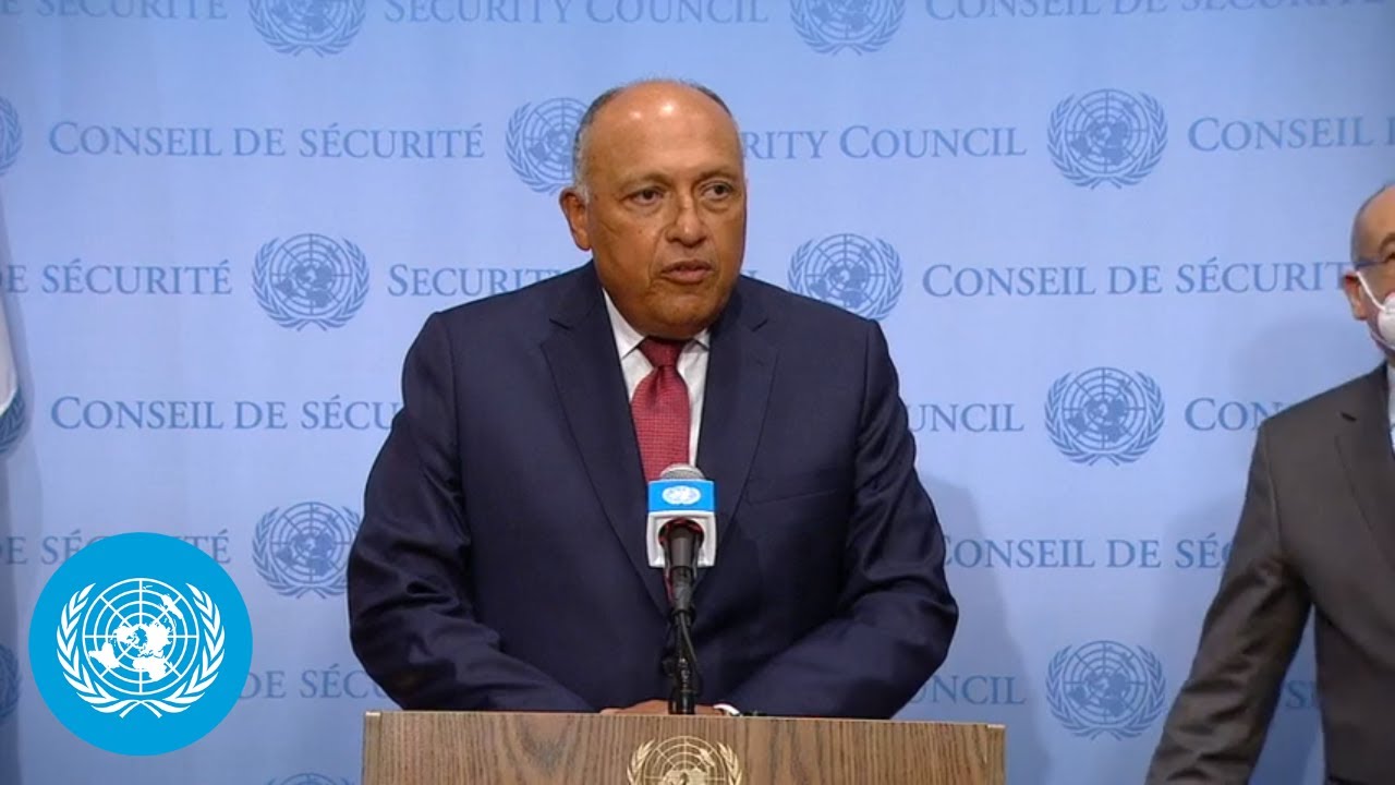 Egypt on the Grand Ethiopian Renaissance Dam (GERD) - Media Stakeout (8 Jul 2021)
