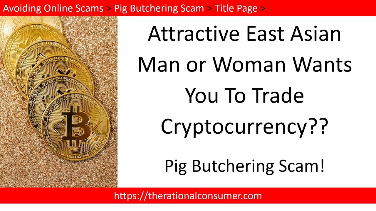 An East Asian man or woman wants you to trade cryptocurrency???