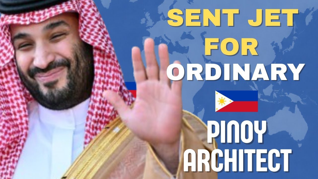 Saudi Prince Sent His Private Jet Just to Pick Up One Filipino Architect, The World Was Shocked