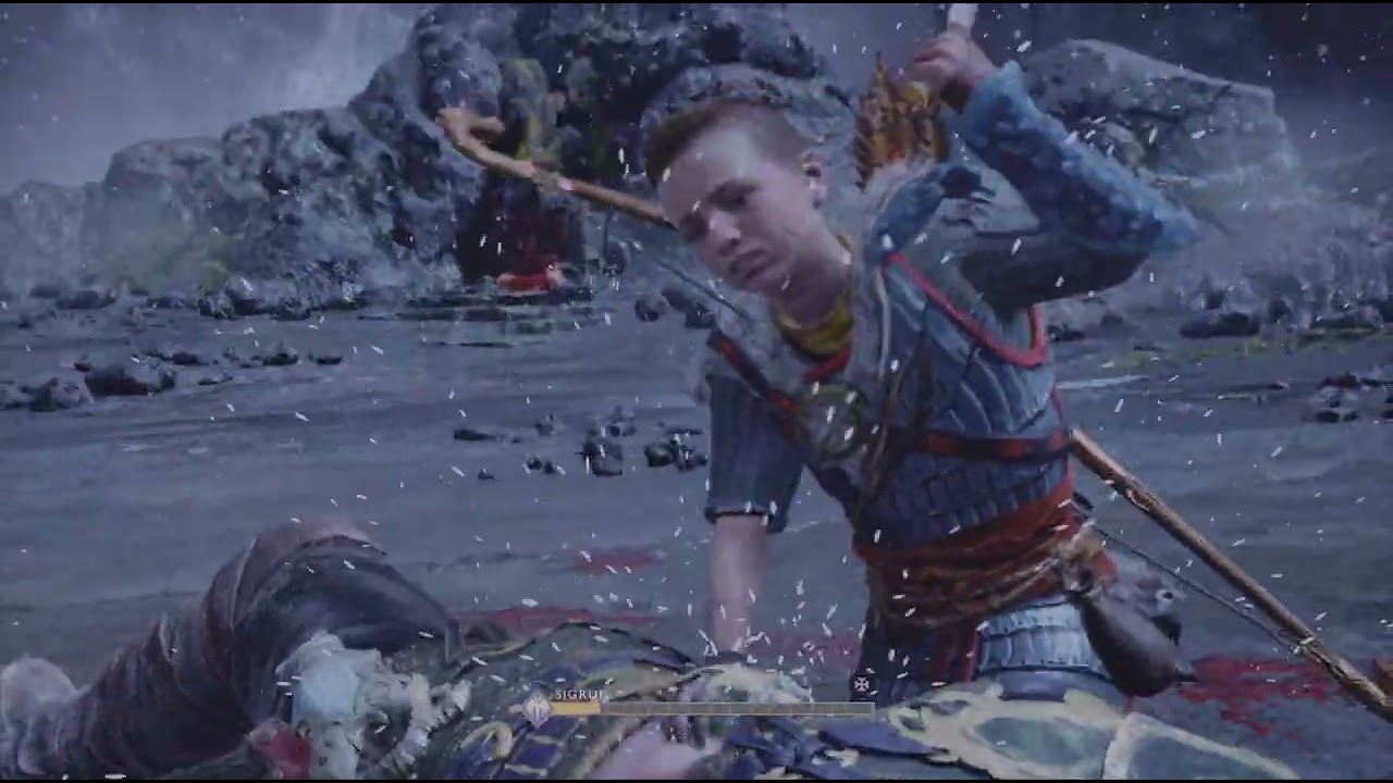 God of War Kratos Vs Queen Of Valkyrie's